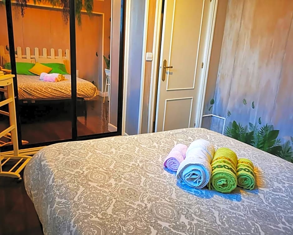 Habitación en casa cerca de la playa