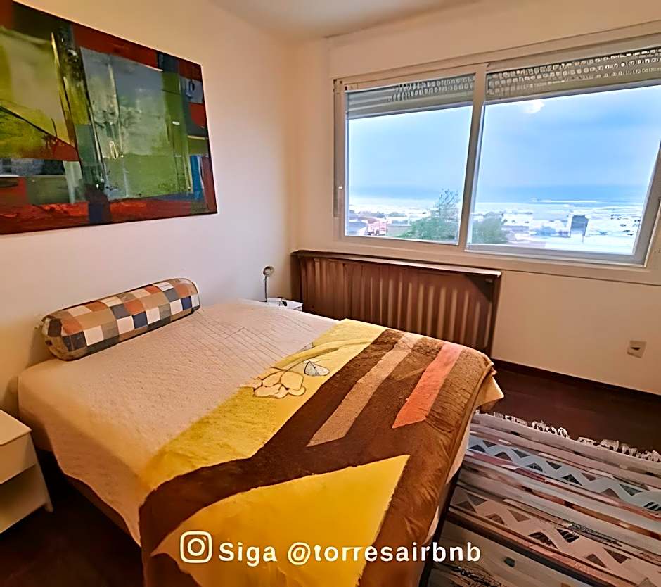 Apto vista mar | 200mts da praia | Quatro Praças