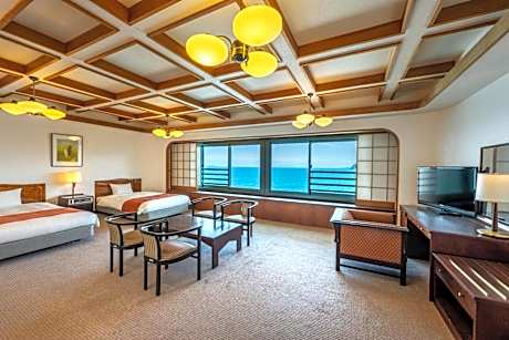 OCEAN Deluxe Japanese Western Room (10Tatami+TW) - Non-Smoking