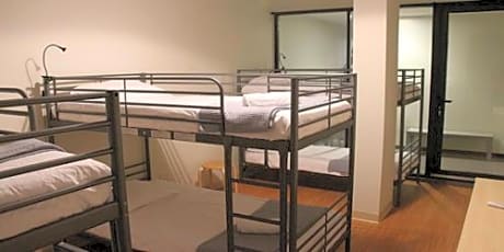 Bed in 4-Bed Male Dormitory Room