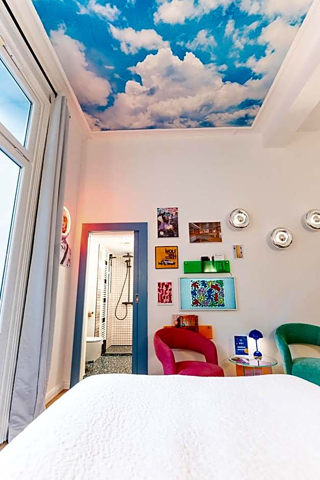 RetroPop Design Apartment , Designerzimmer für je 2 Personen, Top Lage, WIFI