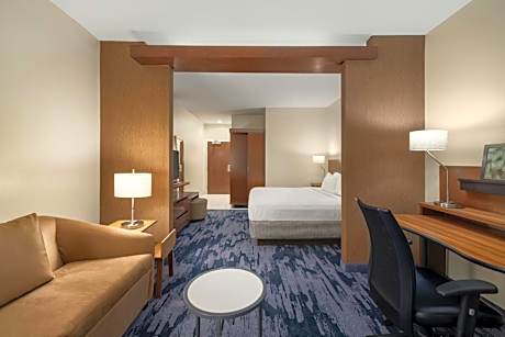 Studio with King Bed and Sofa Bed - Hearing Accessible