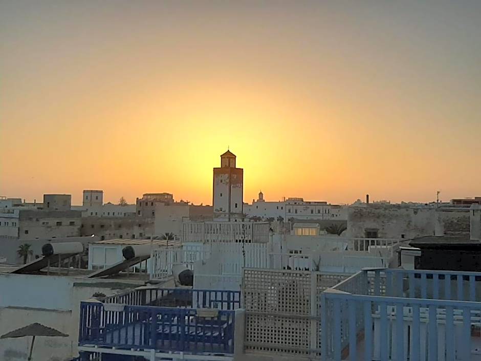 RIAD DAR ASSALAMA Terrasse Vue Mer