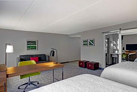 2 Queen Studio Suite with Sofabed and Tub