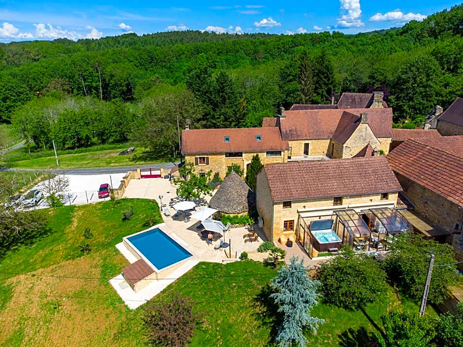 Aux Bories de Marquay, chambres d'hôtes B&B avec piscine et SPA près de Sarlat