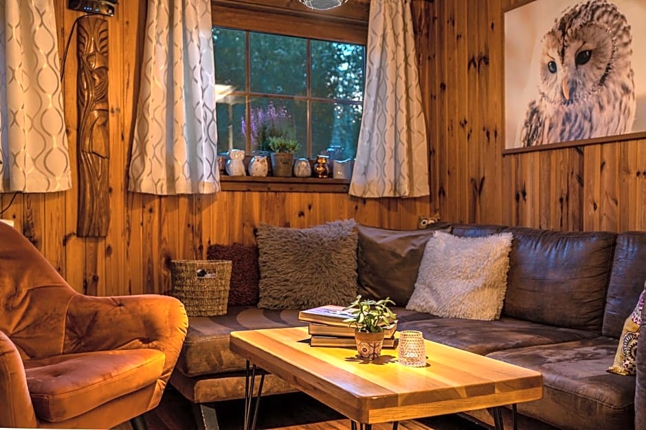 SOVIA WELLNESS CHATA s jacuzzi kaďou a saunou, Čingov