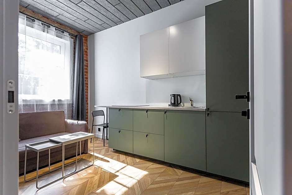 Old brick boutique apartments