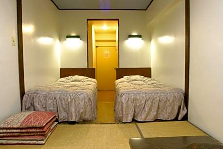 Room with Tatami Area and Shared Bathroom