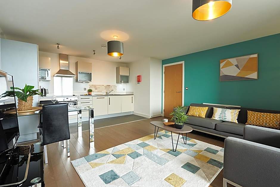 ShortstayMK Vizion apartments, with free superfast wi-fi, parking