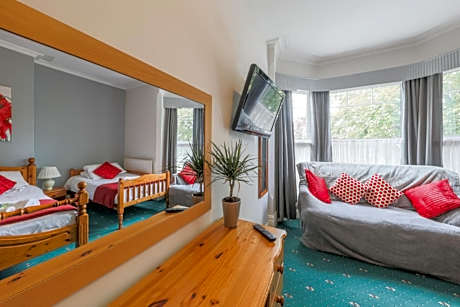 Family Room with Bathroom