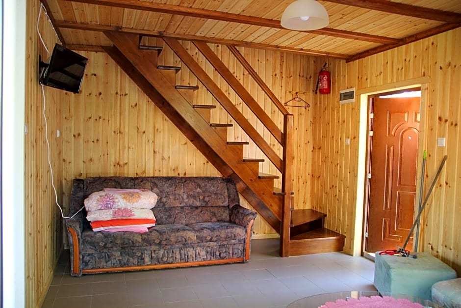 Domki nad jeziorem w Kar¿owicach