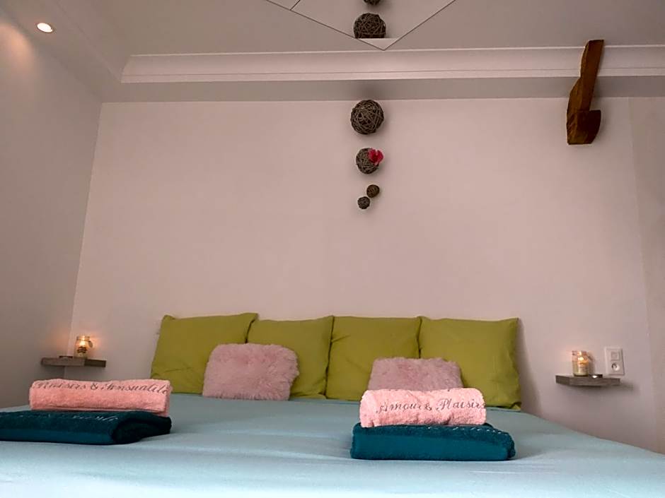 Le Ptit Spa de L'Abbaye Suite love et Spa privé