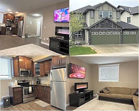 Spacious Private Walkout Entire Suite Close to YYC, DT, Shops, Stampede & Mountains with many Amenities in Panorama Hills NW - 4 Can Sleep