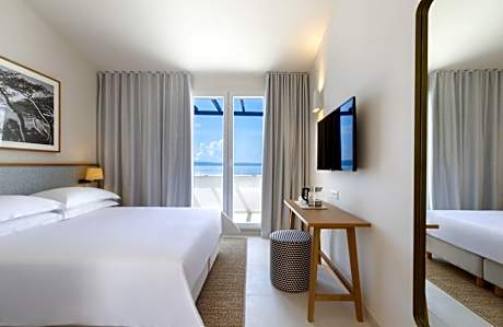 Standard Double Room with Balcony and Side Sea View