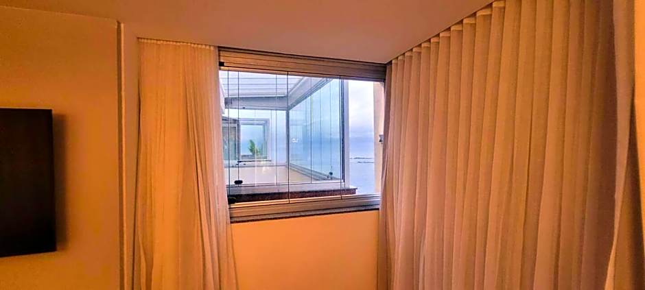 Cobertura duplex com churrasqueira vista pro mar