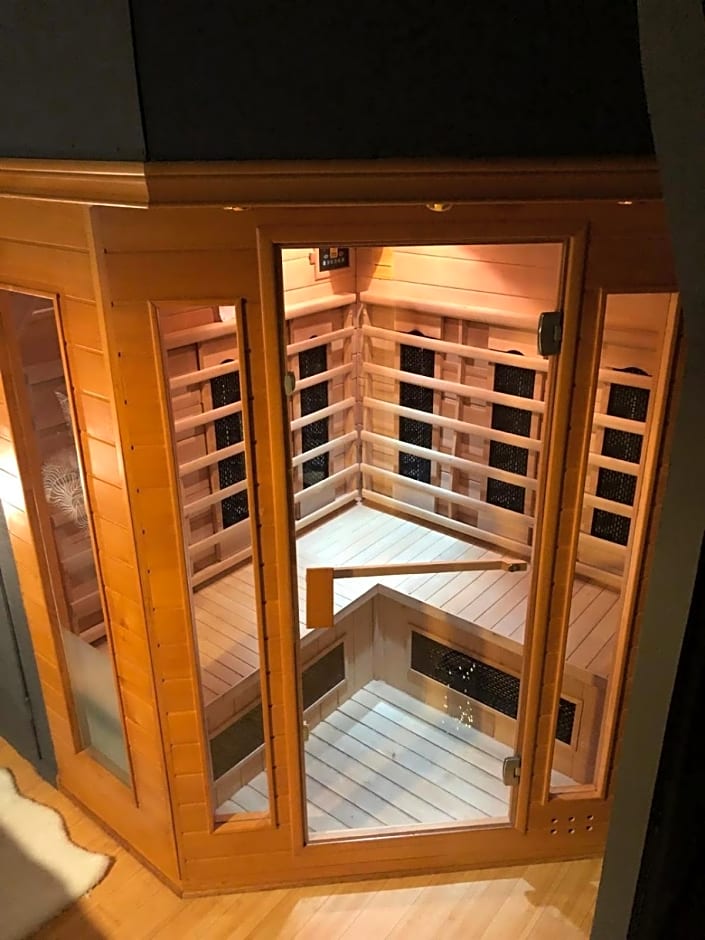 PAUSE NATURE SORBAIS Chambre avec SPA, SAUNA, STREAMING et arrivée autonome