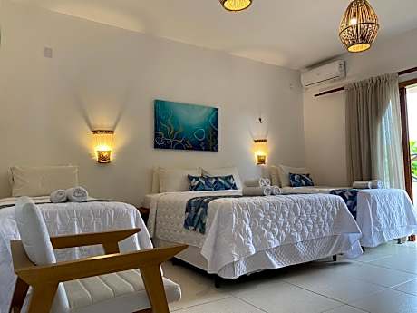 Quadruple Room with Sea View