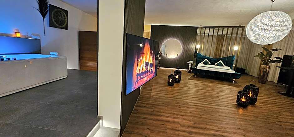 Privat-Spa mit Whirlpool und Sauna in Sursee
