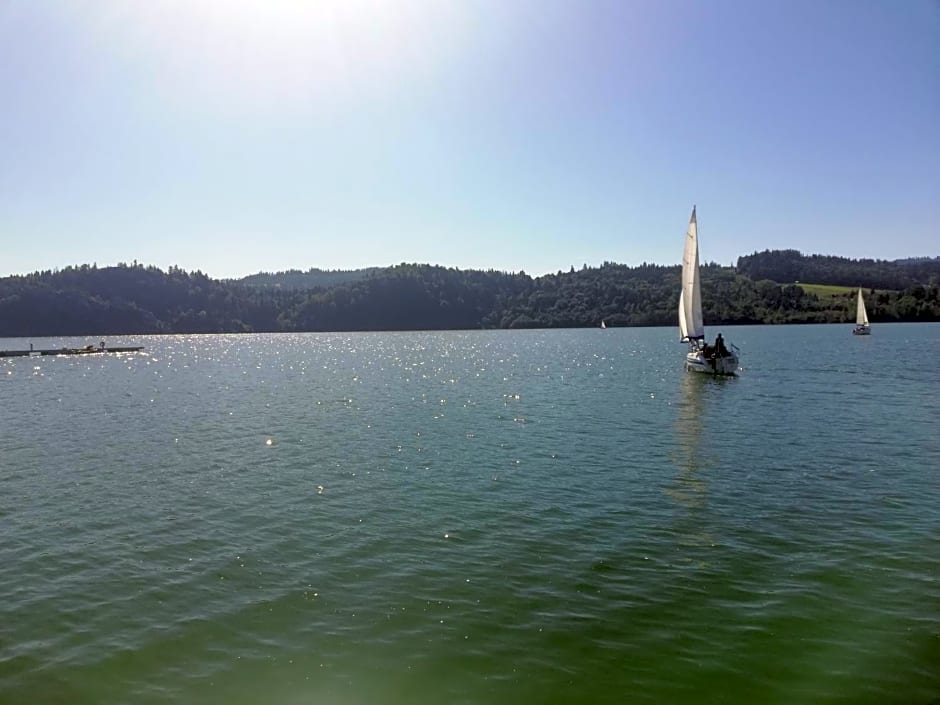 Domki nad jeziorem czorsztyńskim