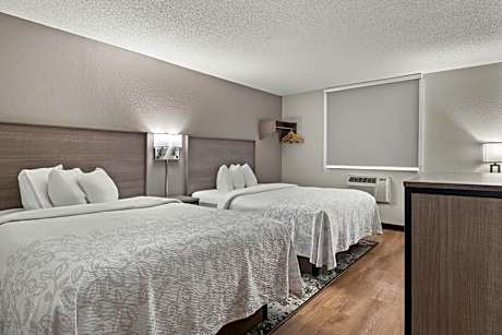 Premium Room with Two Queen Bes Smoke Free (Upgraded Bedding and Snack  Box)