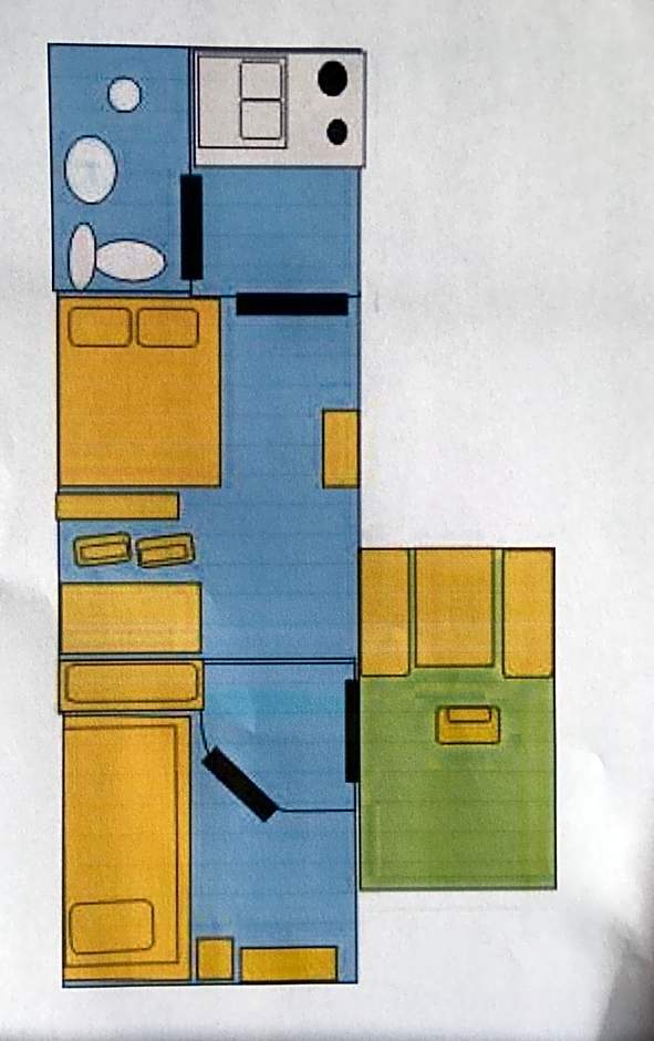 Photo 1 of 18 of Two room Family Apartment (4p), own Patio, Bathroom & Kitchenette
