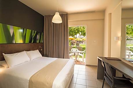 Family Room with Pool View