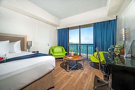 Ocean View Room with One King Bed