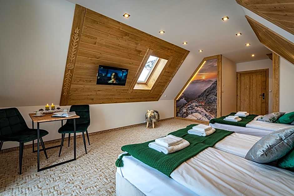 Dworek nad Jałowcami z Jacuzzi