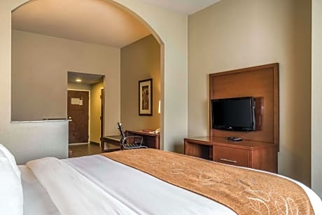 1 king bed, suite, nonsmoking, accessible