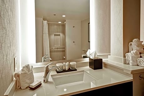 One-Bedroom King Suite with Roll-In Shower - Mobility Access/Non-Smoking