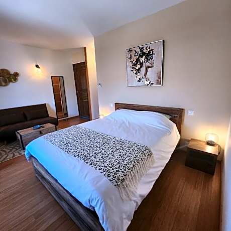 Famille-Confort-Salle de bain privée-Vue sur la cour-Loft