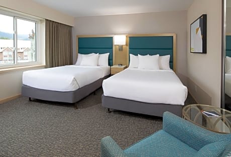 Crystal Double Room with Two Double Beds