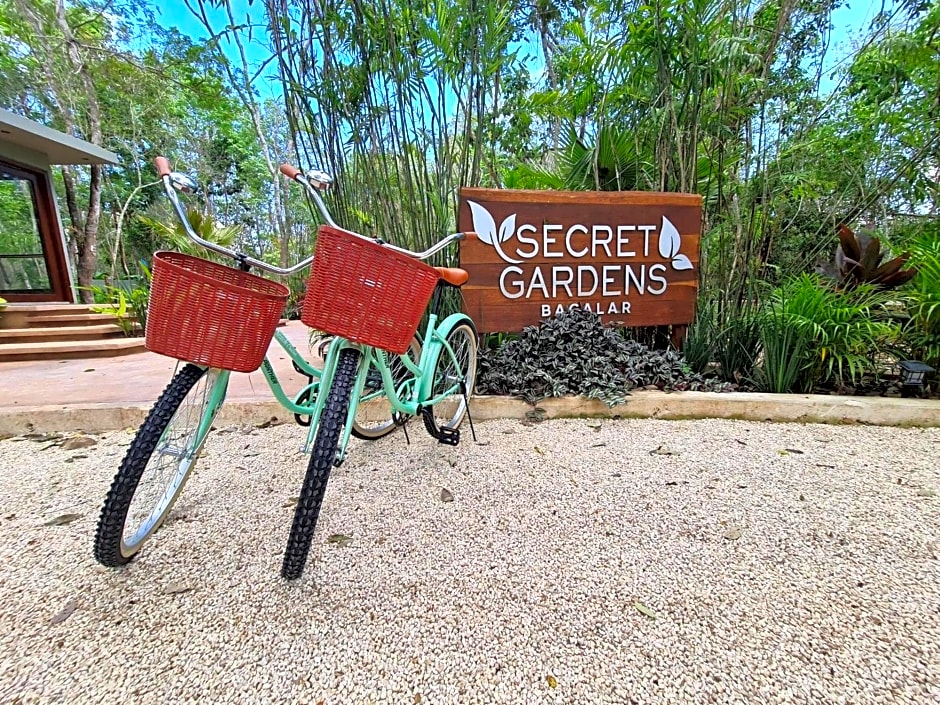 Secret Gardens Bacalar Suite 02 con alberca y bicicletas
