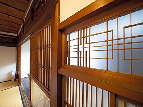Japanese-Style Family Room with Shared Bathroom