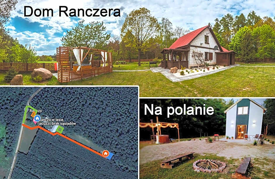 Ranczo w lesie - domki z jacuzzi