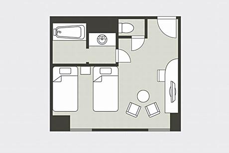 Twin Room - Non-Smoking