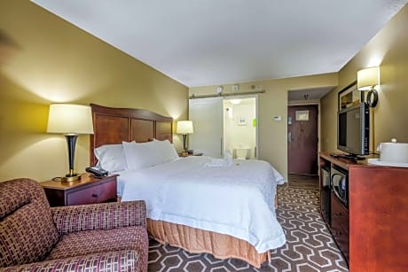 Double Room with Roll-in Shower - Mobility Accessible/Non-Smoking