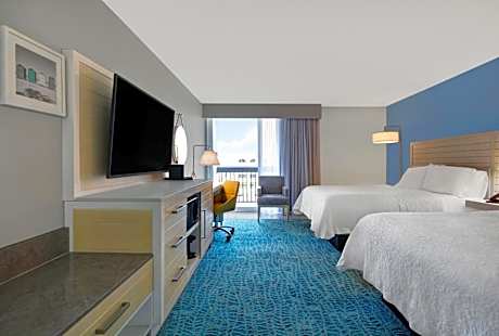 2 Queen Beds Room Partial Ocean View