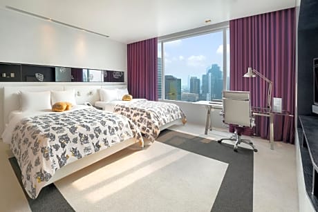 Wonderful 2 Queen Beds, Guest room, 2 Queen, City view