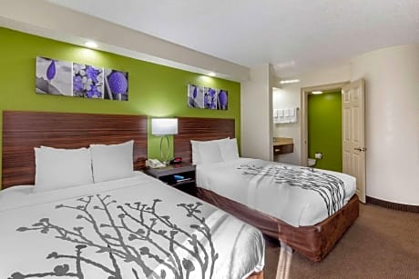 Double Room with Roll-In Shower - Accessible/Non-Smoking