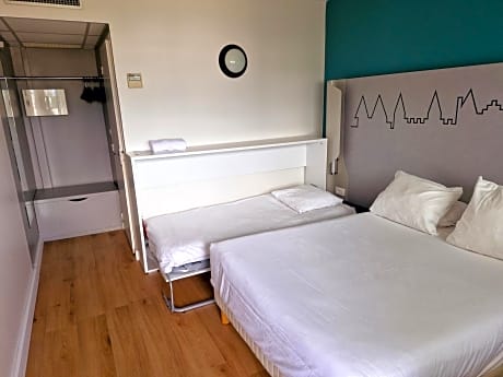 Double Room with Double and Single Bed