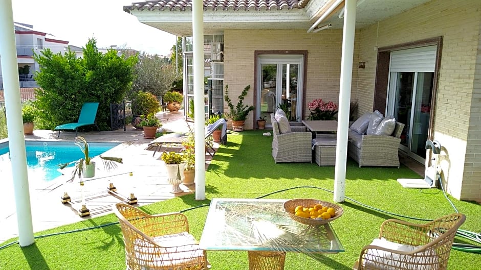 Villa los Angeles Piscine privée 16 pers