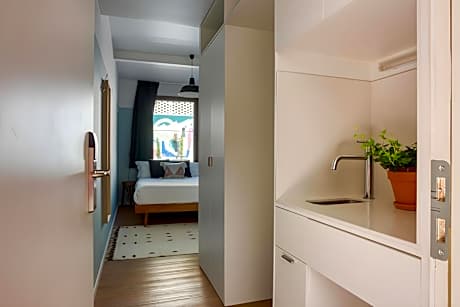 Small Room with Shared Bathroom