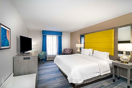 King Room with Roll-In Shower - Mobility and Hearing Access/Non-Smoking