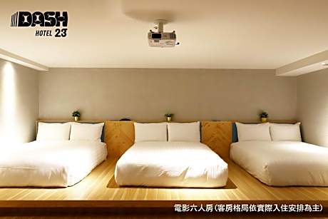 Movie Six People Room with Balcony