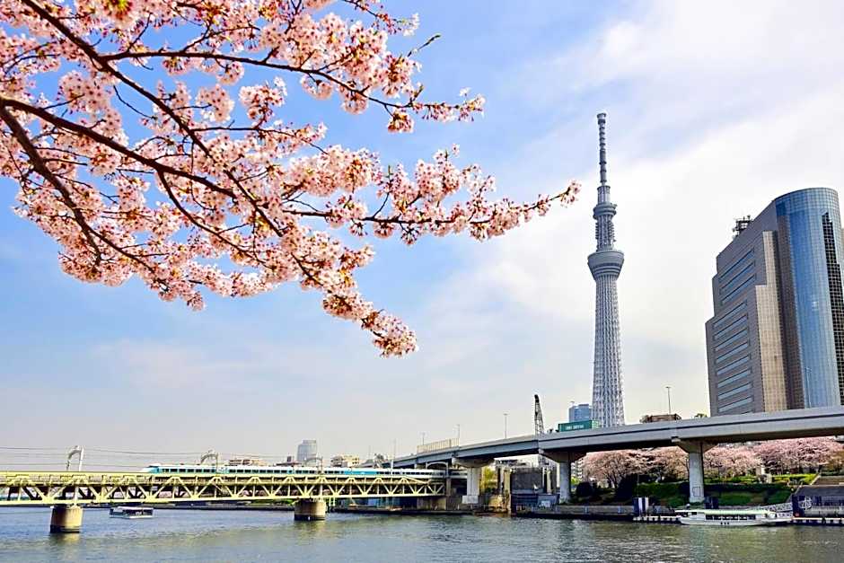 honeys guest house elevator , wash machine, huge closet space, private bathroom, walk to skytree in 10 minutes