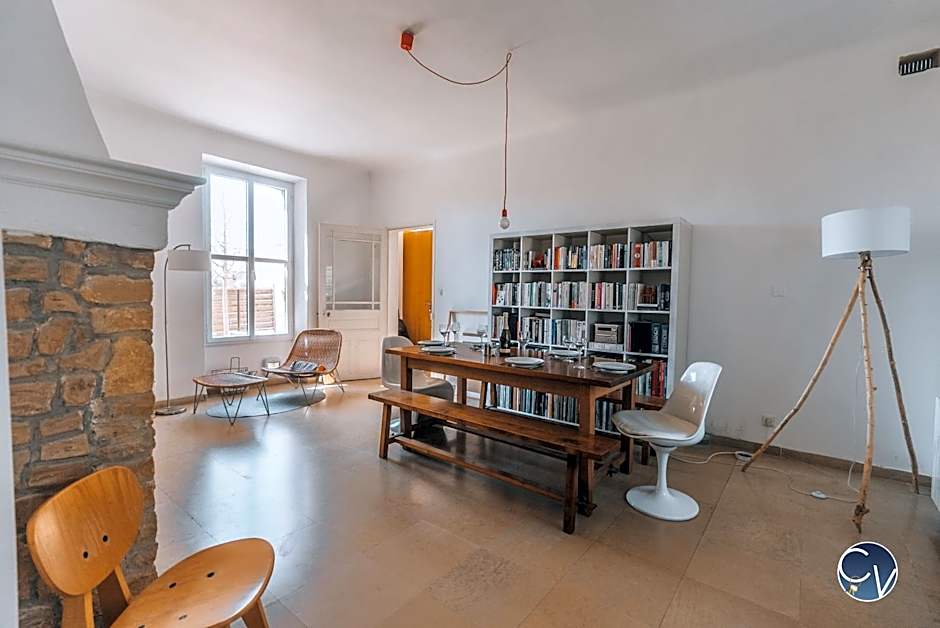 Maison de village avec piscine