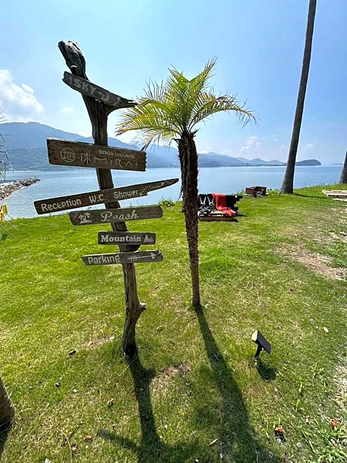 ITOSHIMA SDGs Village Chikyu MIRAI -海の大パノラマ-全室オーシャンビューのドームテント