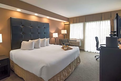 King Room with Roll-In Shower - Disability Access