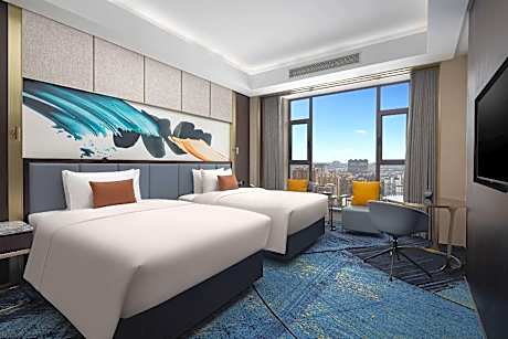 Family Room with One King Bed and One Double Bed